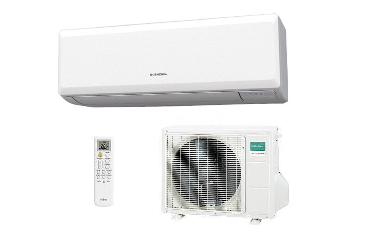 Hyperinverter wall air conditioner General Fujitsu ASHG07KPCE/AOHG07KPCA 7 000 BTU